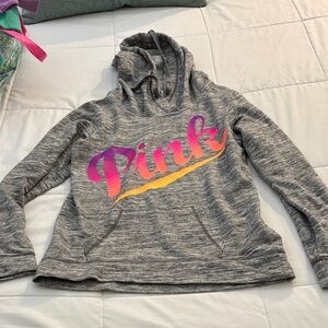 Victoria's Secret Pink Gray Hoodie
